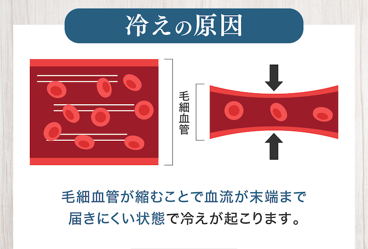 冷えの原因